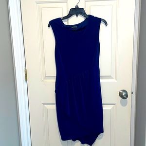 Navy blue cocktail dress